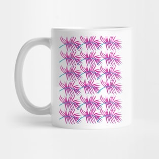 Purple and Blue leaves Mug